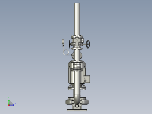 二次网水泵组装模块左视缩略图