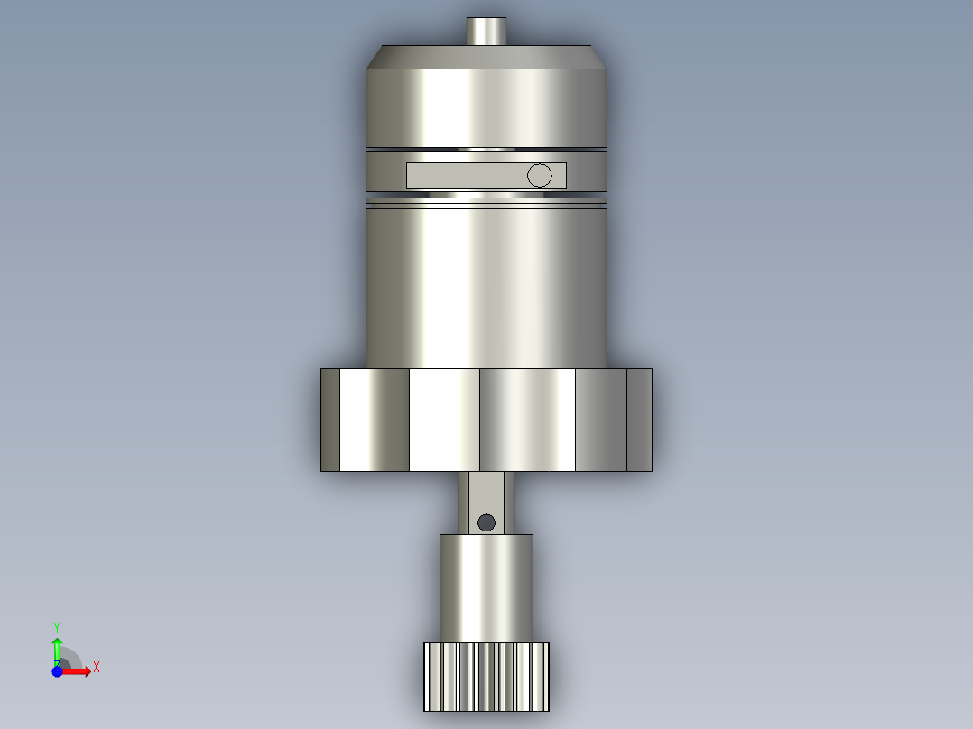 M3508电机组件前视图