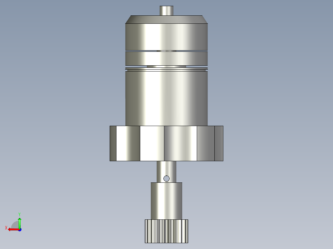 M3508电机组件后视图