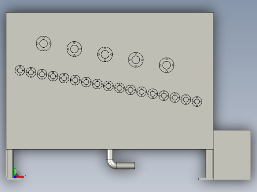 离心毛辊土豆去皮机前视缩略图