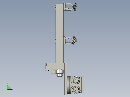 BK124481-09-2000两次反转机构左视缩略图