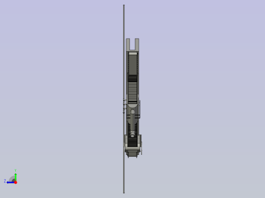 橘子剥壳装置右视缩略图