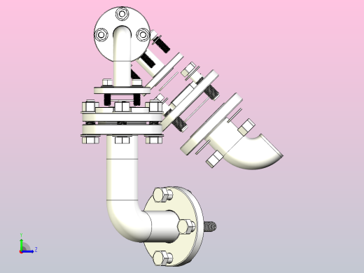 1英寸- 2英寸管道组件左视缩略图