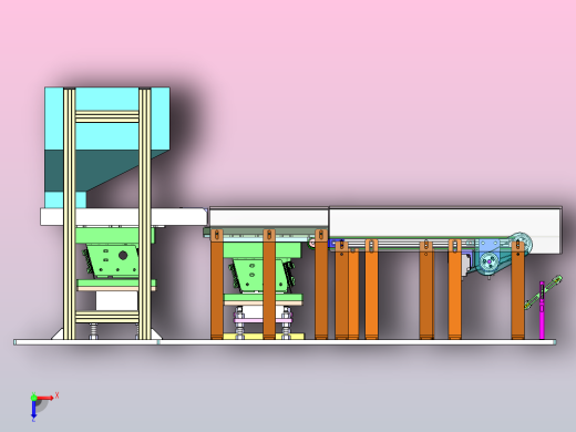 A17-六料道振动盘俯视缩略图