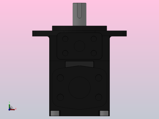 YB-E叶片泵-20V单泵[YB-E40L A A]前视缩略图