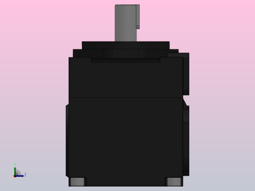 YB-E叶片泵-20V单泵[YB-E40L A A]左视缩略图