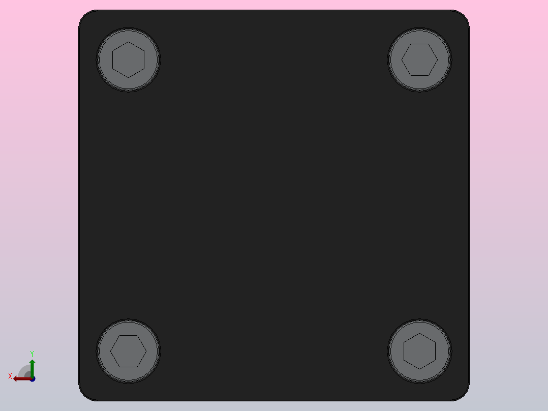 SC气缸SC标准气缸系列SC-80X100-S后视图