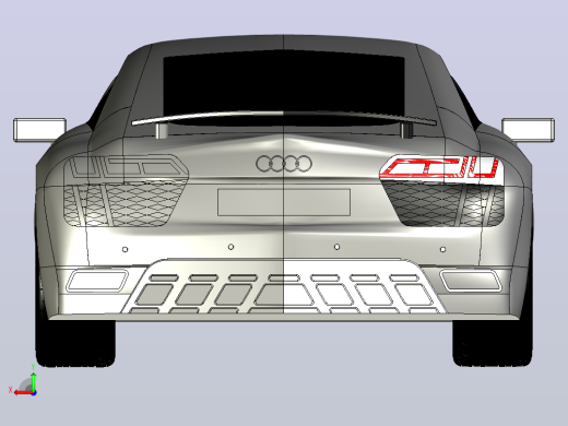 AUDI 奥迪R8后视缩略图
