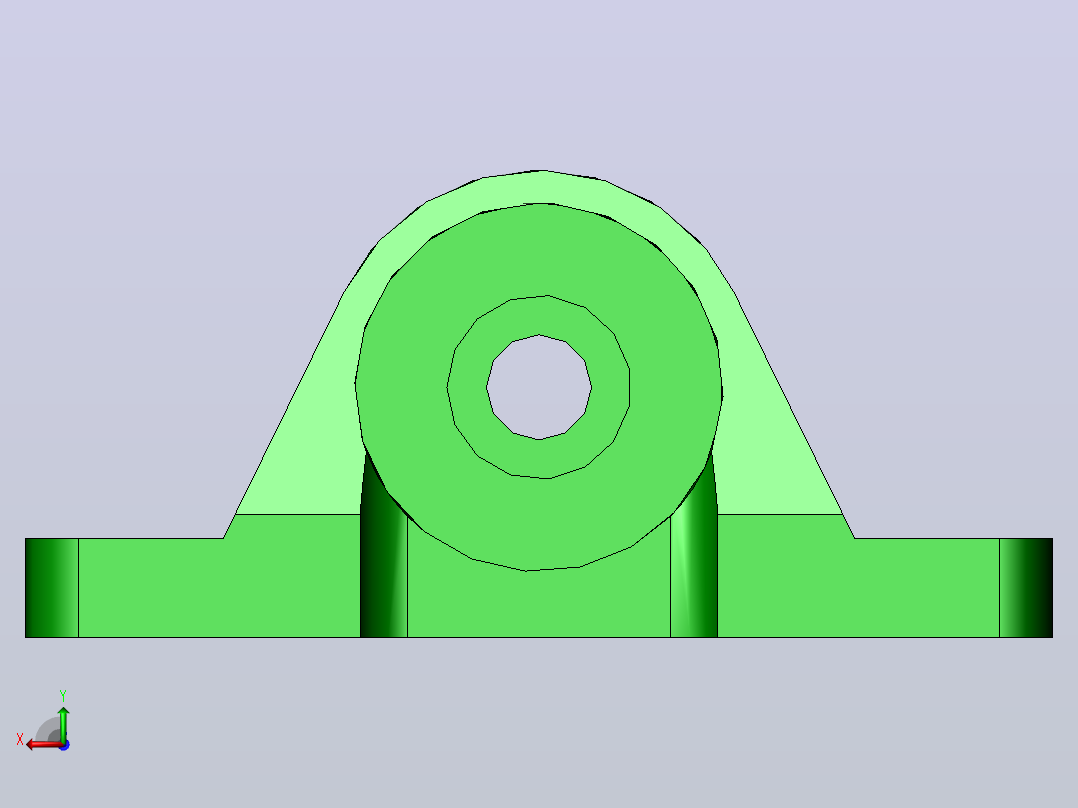 轴承座User Library-Bearing O _5 ,Browning VPS-200后视图