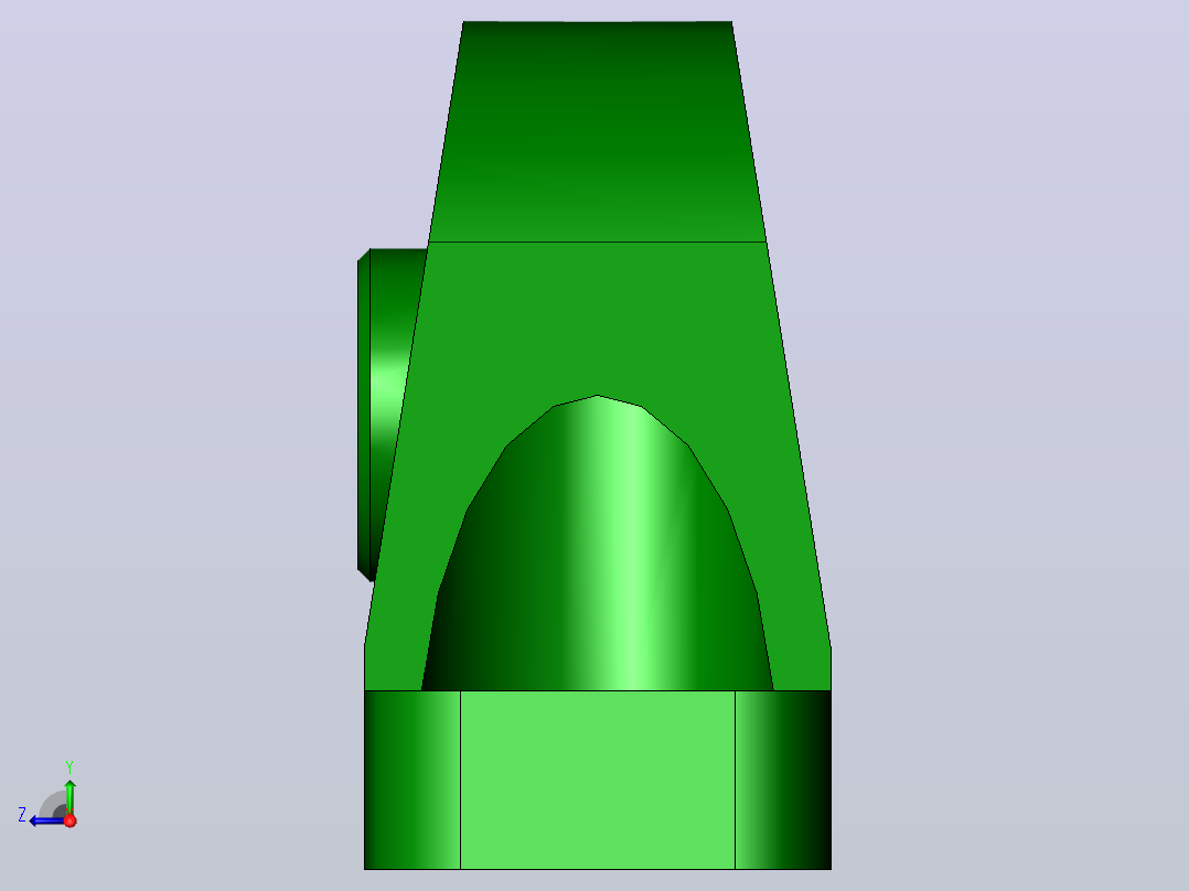轴承座User Library-Bearing O _5 ,Browning VPS-200右视图