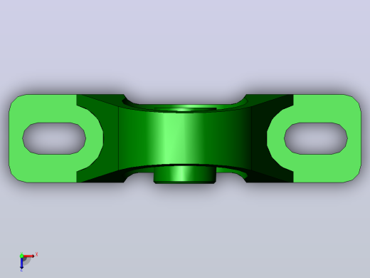 轴承座User Library-Bearing O _5 ,Browning VPS-200俯视缩略图