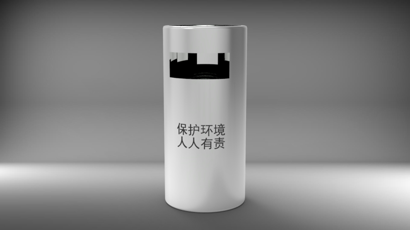 不锈钢垃圾桶