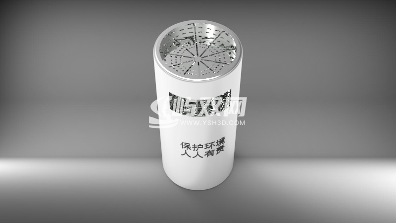 不锈钢垃圾桶