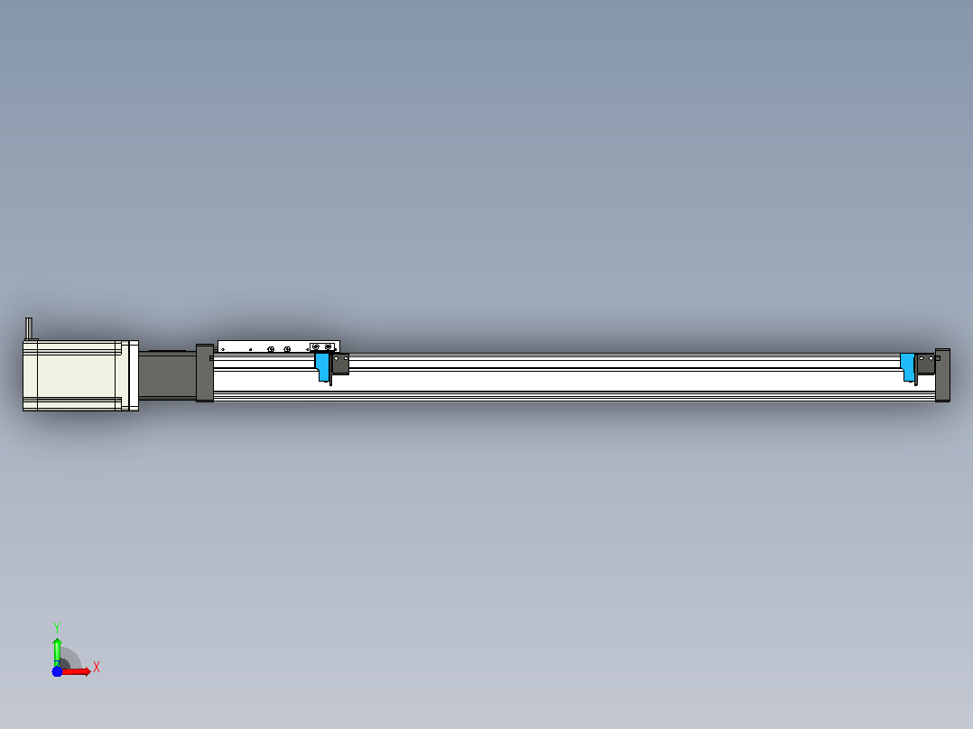 FSL120 直线模组[FSL120-E700-10C7-BC-B86]前视图