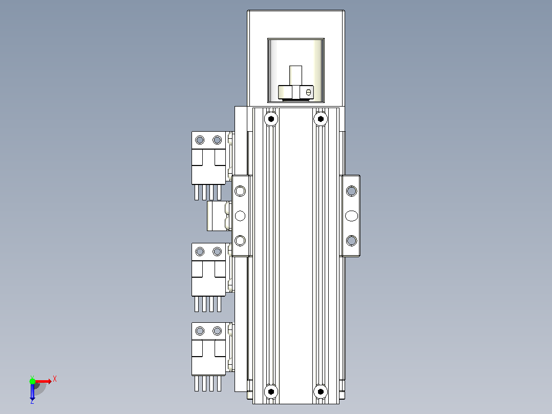 钢基模组TPA-KNR-4002C-100A1-M-F0S2俯视图