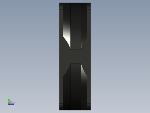 机箱散热风扇左视缩略图