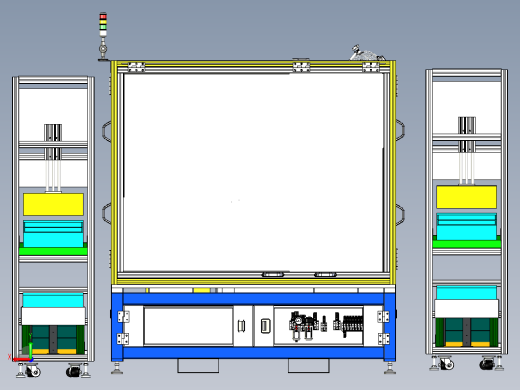 汽车防撞梁总成装配台step后视缩略图