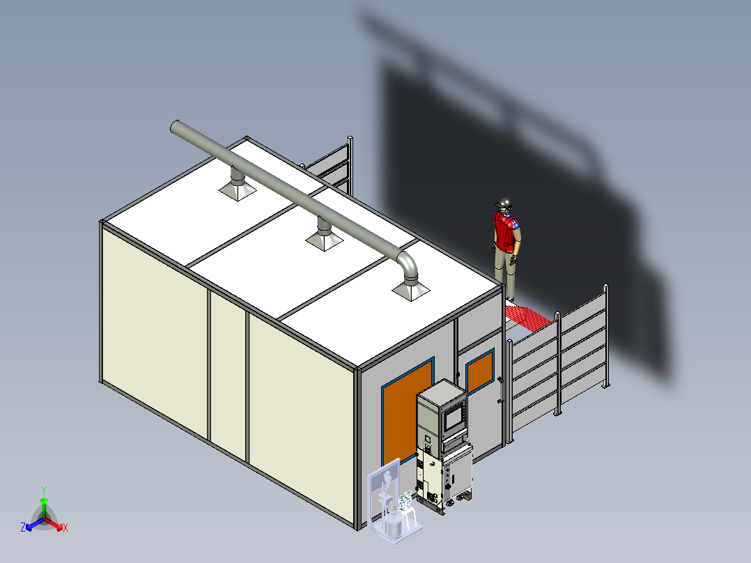 机器人自动化喷涂案例