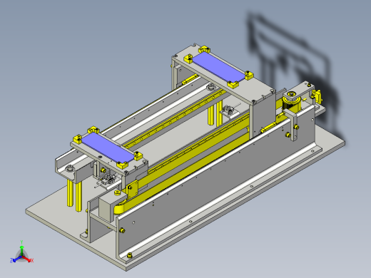 滑台穿梭传送机构