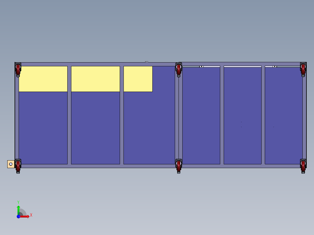 H967 自动化眼睛片清洗机设备前视图