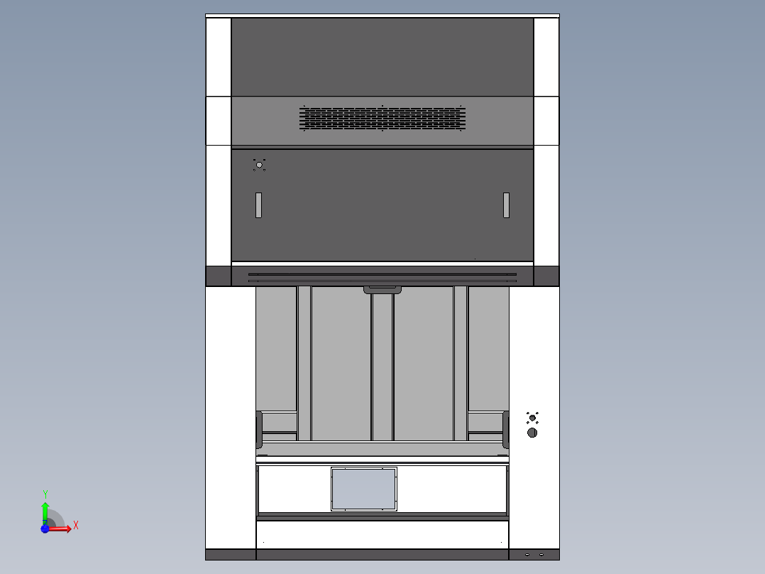 DIS设备外壳前视图