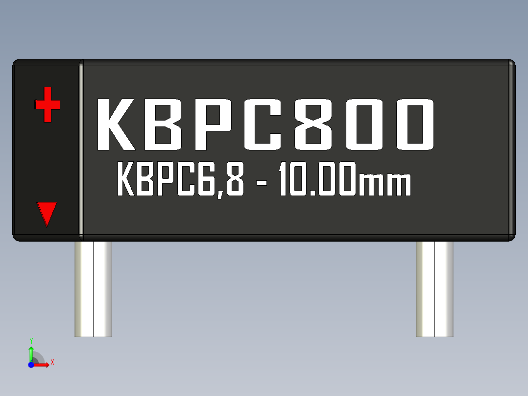 桥式整流器-KBPC6,8_Min_Size前视图