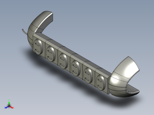 创意插座 STP CATIA