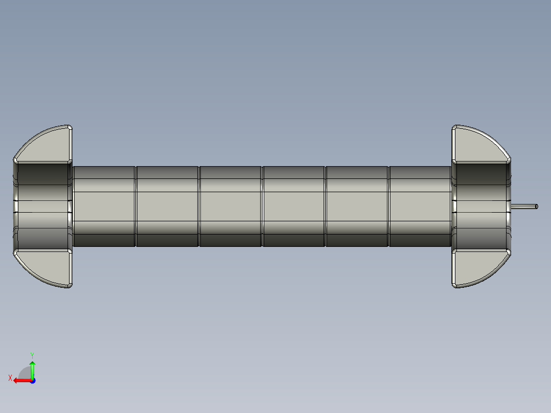 创意插座 STP CATIA后视图