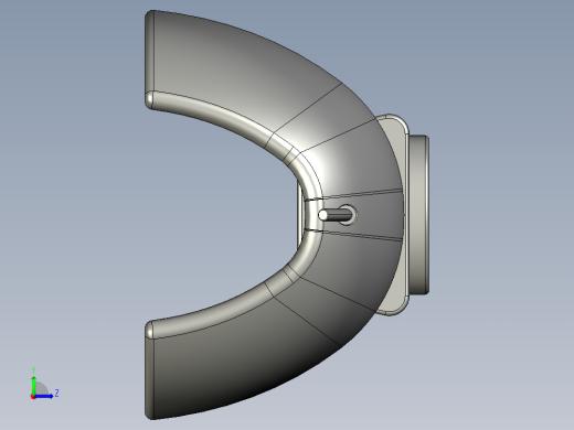 创意插座 STP CATIA左视缩略图