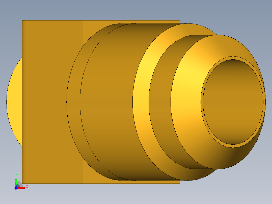 扩口式工业通用硬管接头45Deg Elbow 259F-8-6前视图