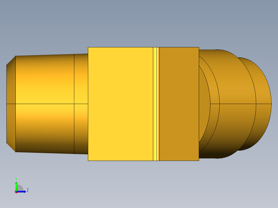 扩口式工业通用硬管接头45Deg Elbow 259F-8-6左视图