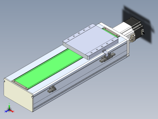 丝杠滑台-全封闭-EC17-Lx-C-S300-BC-P75-D3