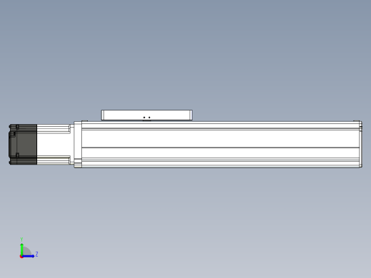 丝杠滑台-全封闭-EC17-Lx-C-S300-BC-P75-D3左视缩略图