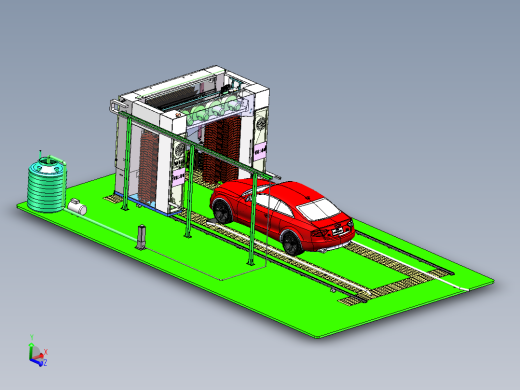 全自动洗车机设备