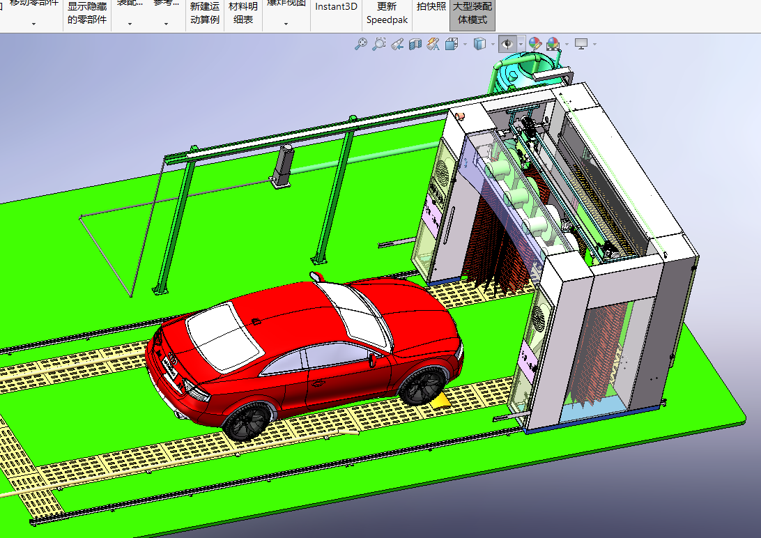 全自动洗车机设备
