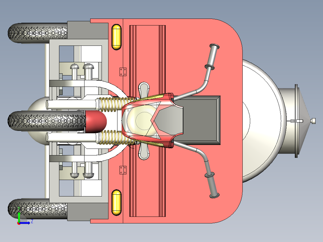 三轮车货水箱--x_t左视图