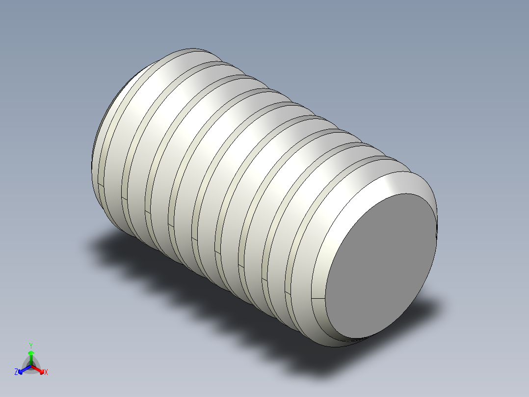 DIN 913-ISO 4026 固定螺钉-M6 L=10.STEP