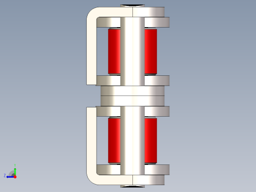 带反向附件的滚子链 ANSI 80---stp右视缩略图