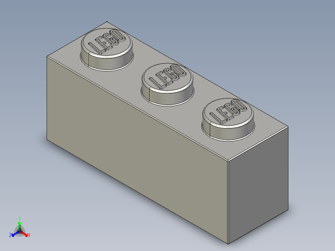 乐高套装 4421基本积木-4211428 - 3622 Medium Stone (Light Bluish) Grey Brick 1 x 3.STEP