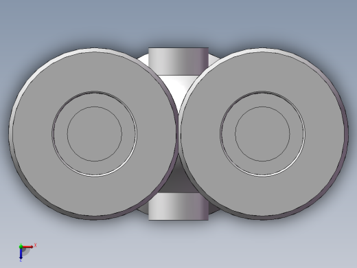 气动接头-Y型三通APYW12-10（12变10）俯视缩略图