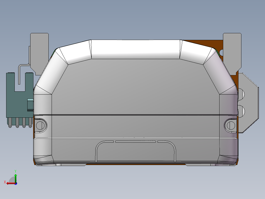 MTH丝杆半封闭模组MTH10-BC-60后视图