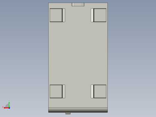 基恩士CV-2600_kc图纸模型后视缩略图