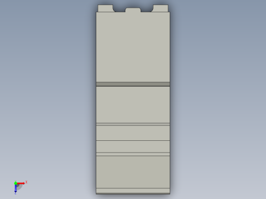 基恩士CV-2600_kc图纸模型俯视缩略图