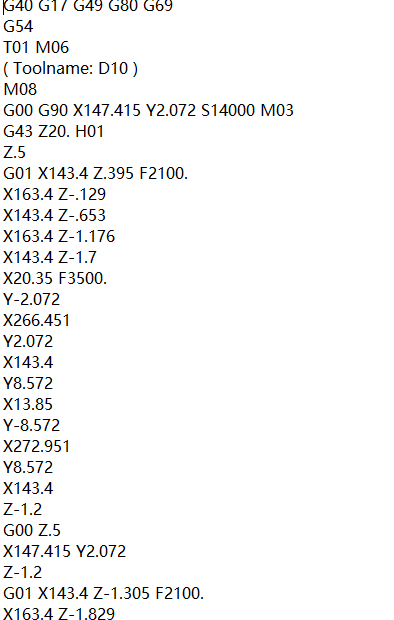 长条铝制工件铣内腔钻孔结构编程模型缩略图