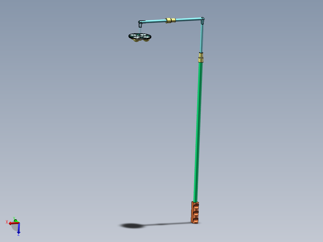 电动清洗外窗玻璃装置