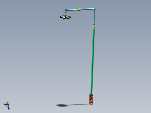 电动清洗外窗玻璃装置