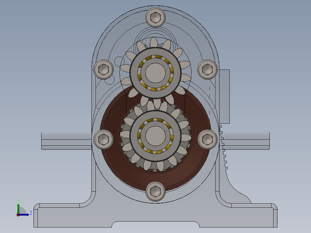 泵、水泵(38)左视图