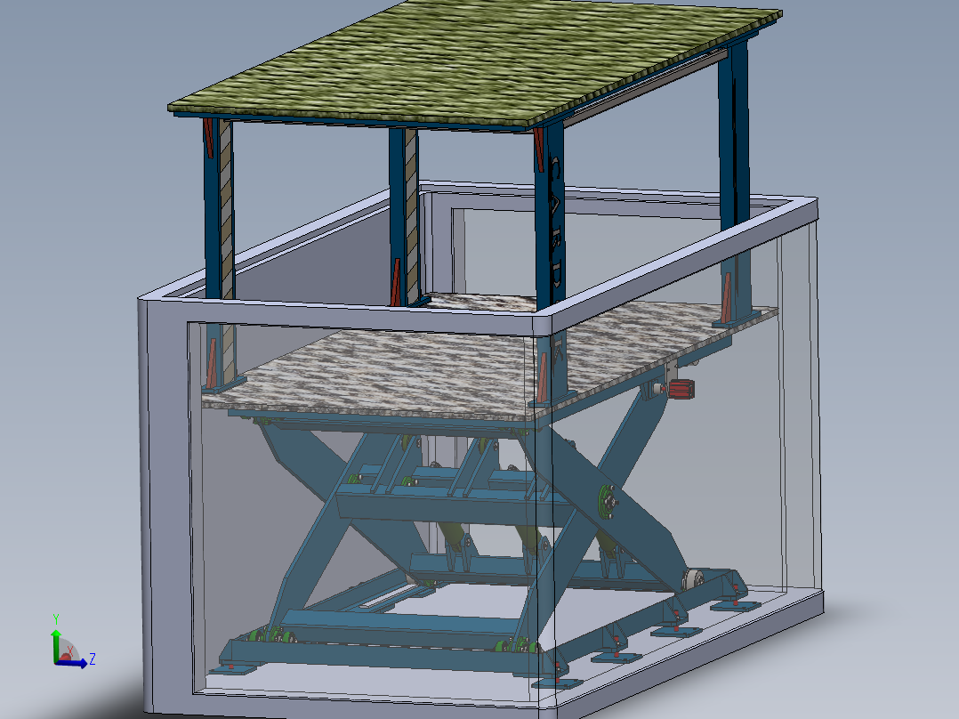 剪叉式升降机 、升降机(81)