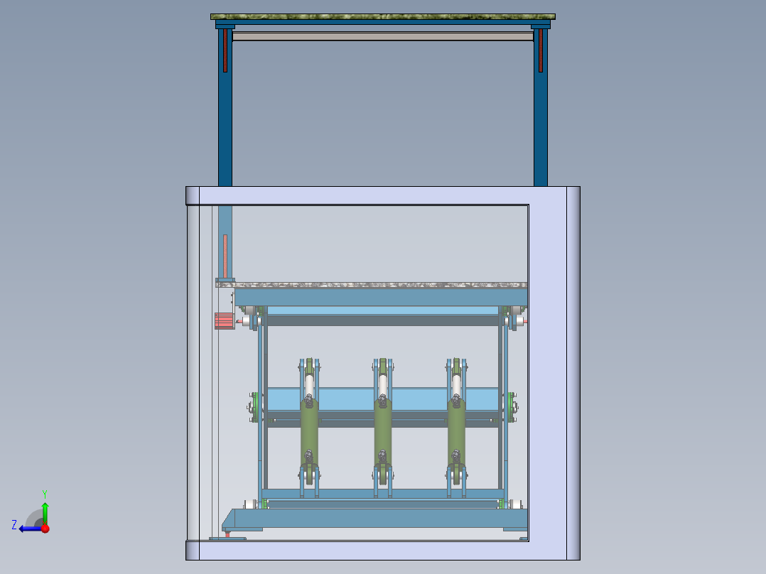 剪叉式升降机 、升降机(81)右视图