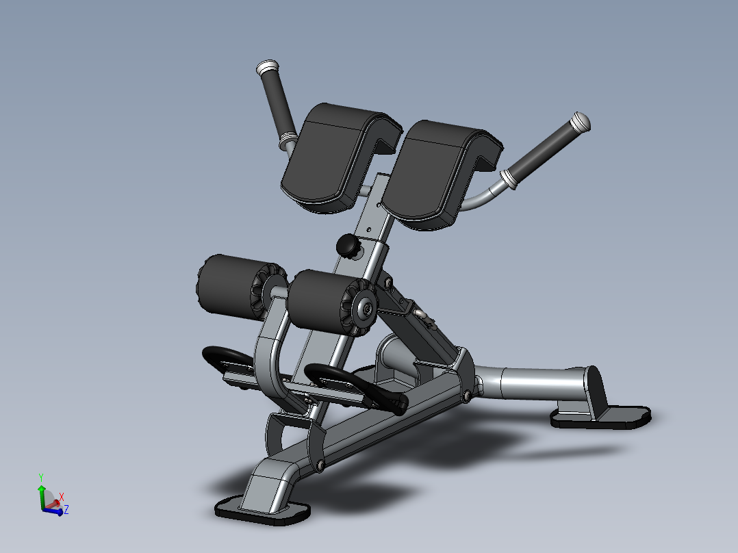 健身器材(10)主视图